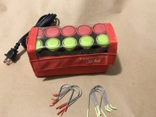 Remington All That 10 Elecrtic Hot Rollers with Clips Quick Curl Travel Size