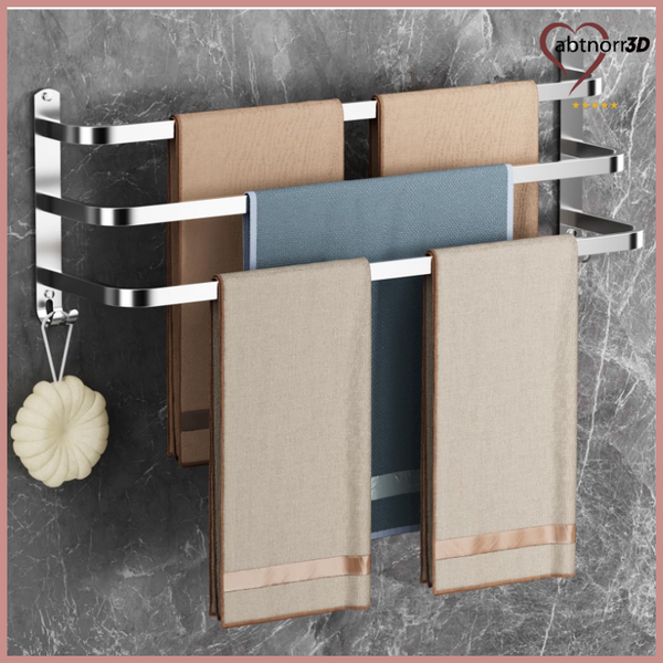 Handtuchhalter 80Cm Edelstahl Wandhalterung Ohne Bohren FüR Badezimmer KüChe-image