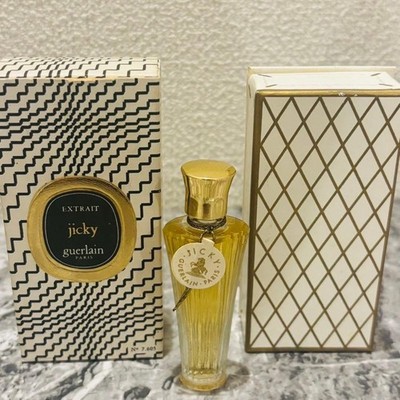 Rare GUERLAIN jicky EXTRAIT 7.5 ml / 0.25 fl oz Vintage Perfume Unused with Box