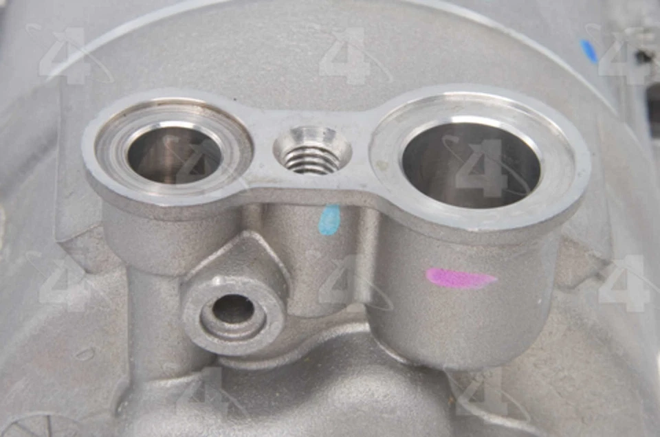 Compressor A/C-Novo Compressor 4 Estações 68282 serve 03-08 Pontiac Vibe - Imagem 4 de 4