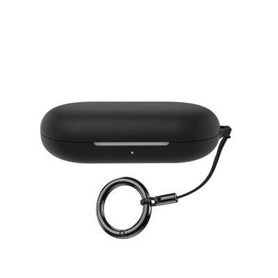 Keminsung Case for Anker soundcore v20i case Wireless Earbuds Silicone black 