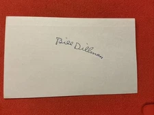 Bill Dillman 🔥🔥MLB Debut 1967 Baltimore Orioles 🔥🔥Autograph🔥🔥