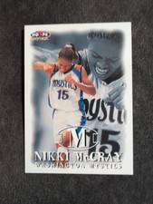 1999 Hoops WNBA #45 Nikki McCray Washington Mystics Basketball Card