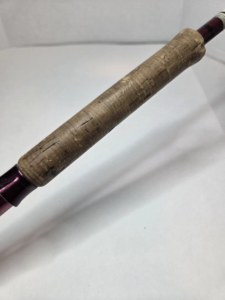 Vara giratória vintage Shakespeare 7' Wonder Rod fibra de vidro - Imagem 4 de 4