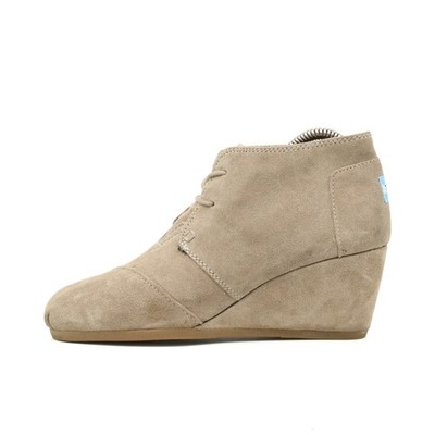TOMS Damen 380513 Stiefelette Beige Wildleder Classics Stiefeletten EU 38