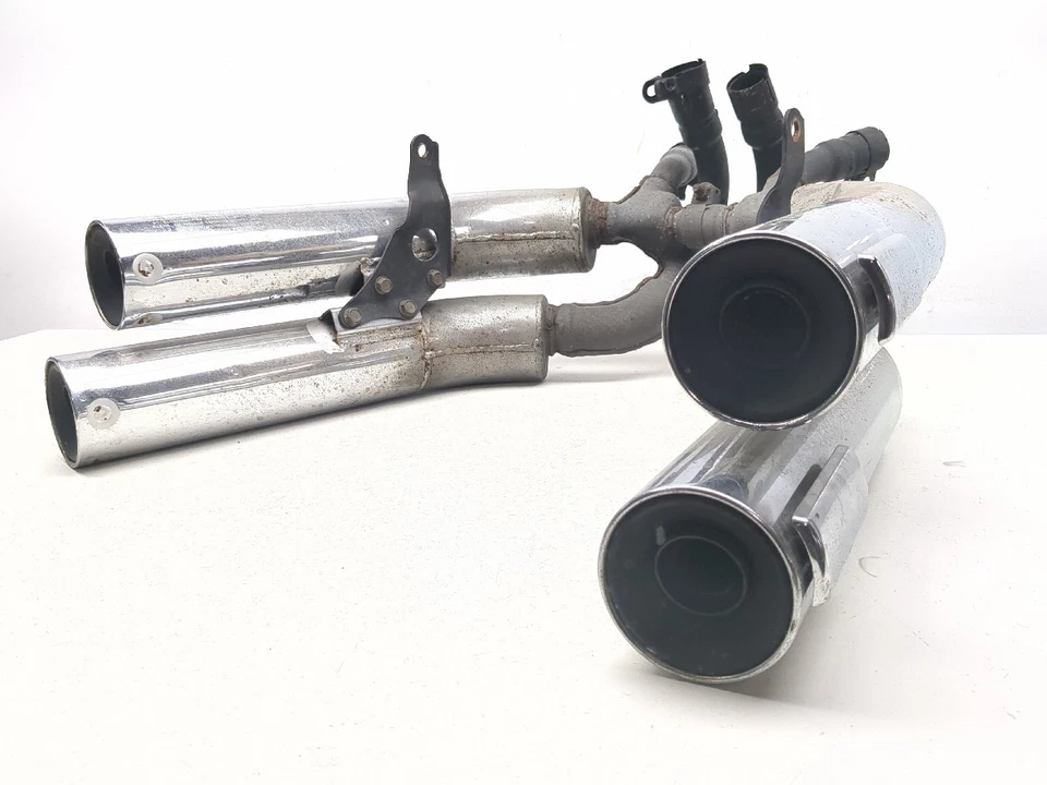 Conjunto de latas silenciador silenciador escape Magna 84-87 Honda VF700 Foto 4 de 4