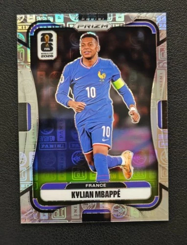 2026 Panini Prizm FIFA World Cup Kylian Mbappe #40 Panini Logo Prizms /61