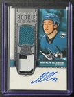 MACKLIN CELEBRINI 2024-25 UPPER DECK THE CUP ROOKIE GEAR DUAL PATCH AUTO RC /24