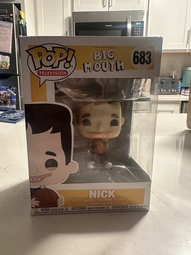 Funko POP! Television Big Mouth Nick Netflix #683 VAULTED