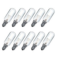 10 X Paulmann RöHrenlampe GlüHbirne 25W E14 Klar T25 X 80Mm Warmweiß Dimmbar