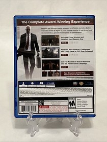 Hitman: Definitive Edition and Hitman 2 - Sony PlayStation 4 Complete CIB Tested