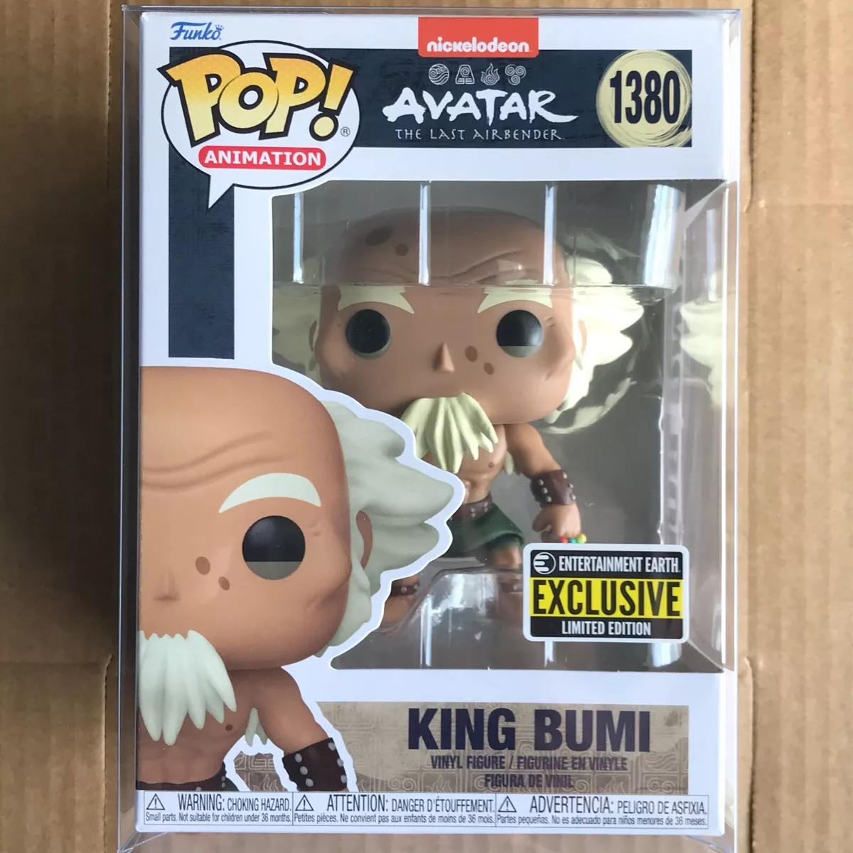 Avatar: The Last Airbender King Bumi Funko Pop! Vinyl Figure #1380