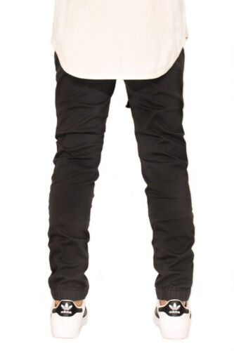 NEU HERREN STRETCH TWILL SKINNY CHINO JOGGERHOSE GRÖSSE S-5XL BIKER - Bild 25 von 25