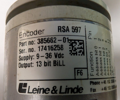 Leine & Linde RSA597, 385662-01 Encoder