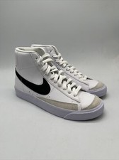 Nike Blazer Mid 77 Vintage White Black DA4086-100 Youth 6Y Wmns 7.5