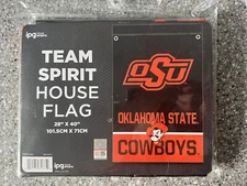 WOW! Oklahoma State OSU House Flag 28" x 40" by IPG Team Sports & FAST FREE SHIP