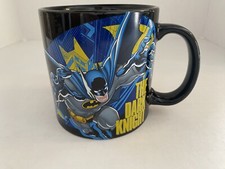 The Dark Knight 16 oz Ceramic Coffee Tea Mug Cup Black TM DC Comics Graphics