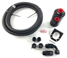 HEL Performance UNIVERSAL CATCH CAN KIT SINGLE AN10 Car Track Fast Road