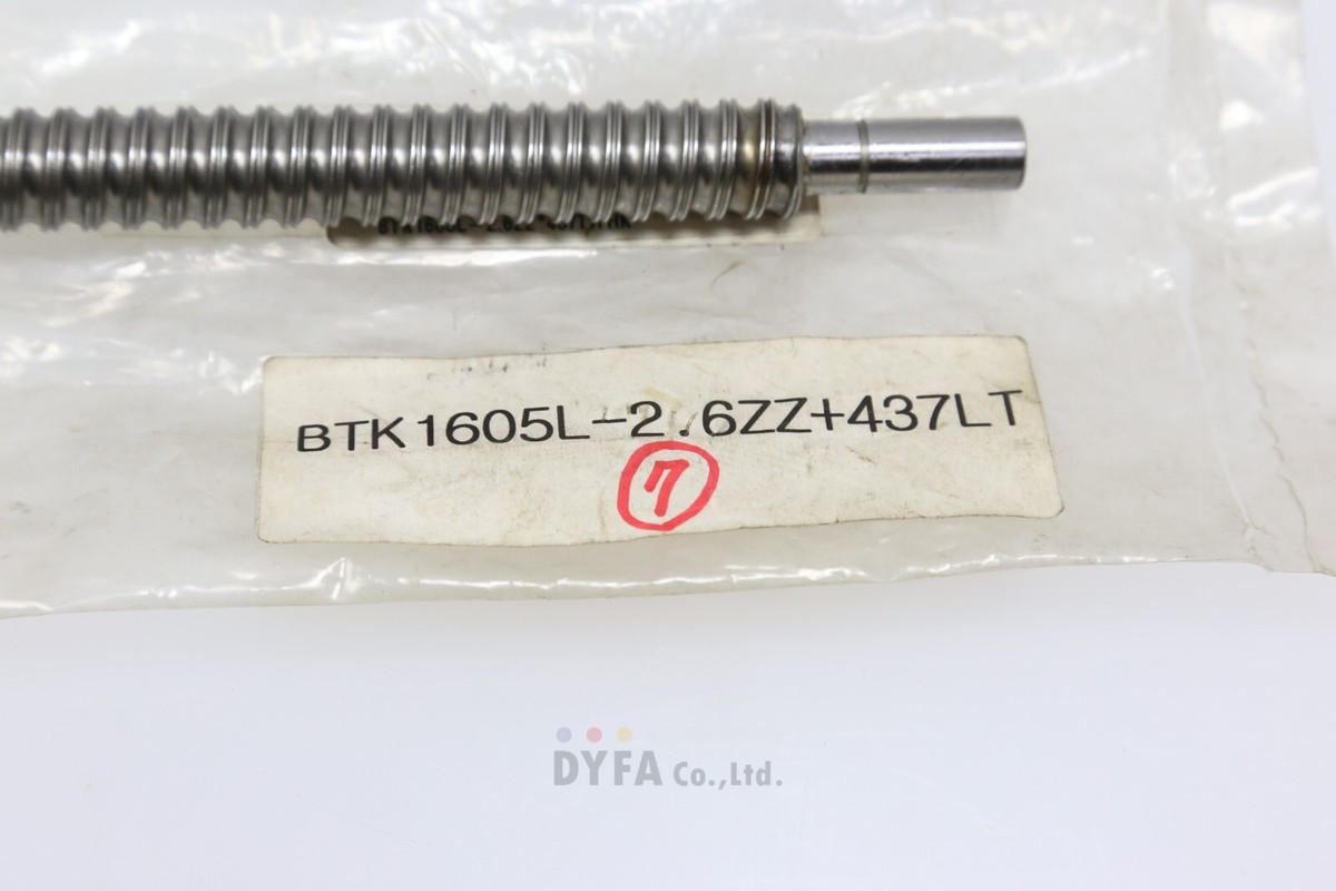 THK NNB BTK1605L-2.6ZZ+437L Left Thread Rolled Ball Screw