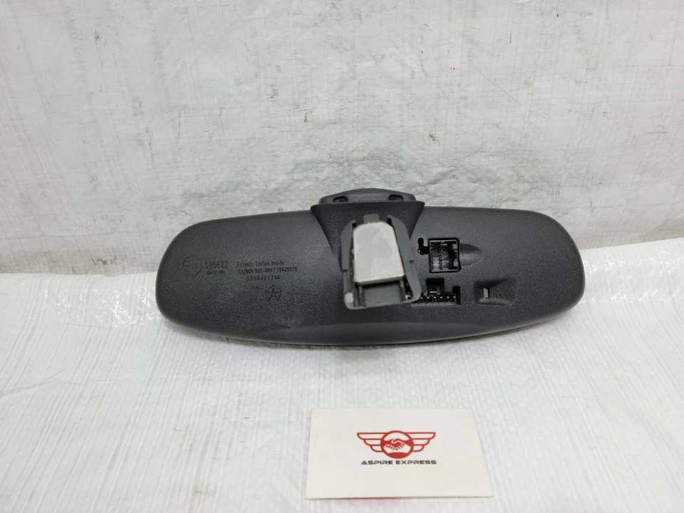 Espejo retrovisor interior negro Dodge Ram 2500 07-09 OEM Foto 3 de 4