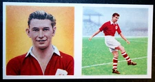BRISTOL CITY  John Atyeo  Vintage 1960 Colour Football Card  LE13MS