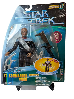 Star Trek Warp Factor Series Lt Commander Worf 1997 Neu in OVP