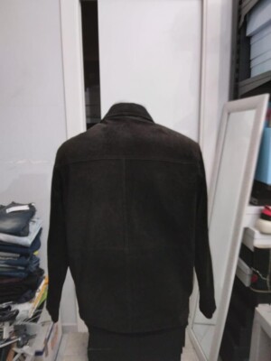 Alley & Sons Leather Jacket Used Men Size S Black XYC435L | eBay