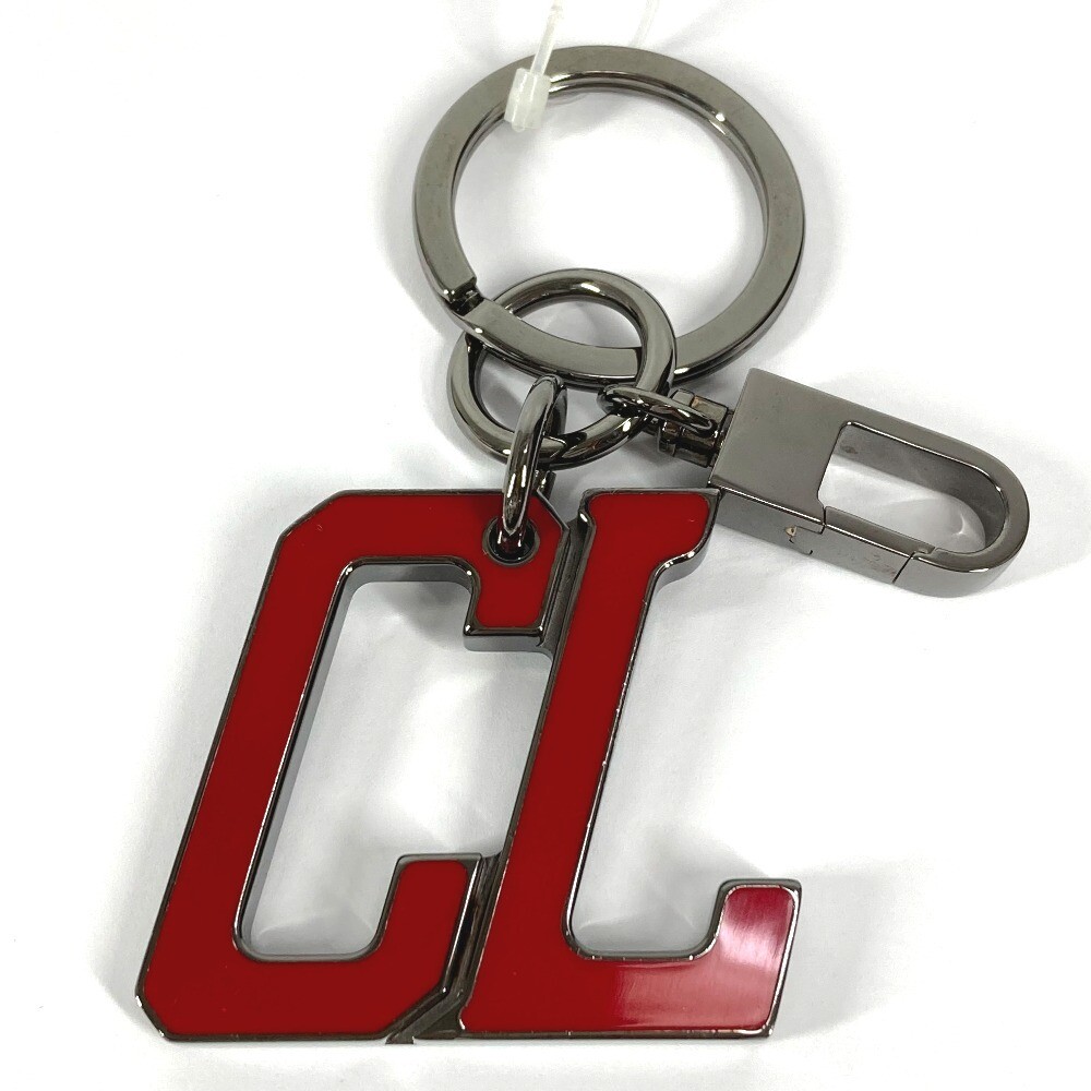 【CHRISTIAN LOUBOUTIN】Cl Logo Keyring Christian Louboutin 3225169 CL logo Bag Charm Key Holder