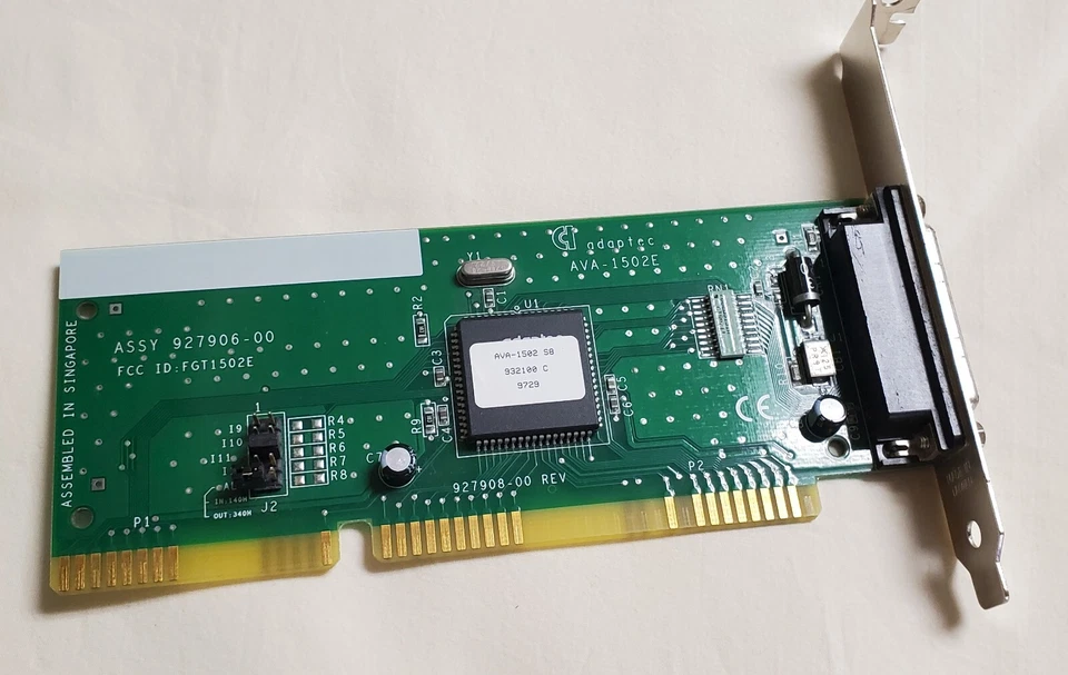 Adaptec SCSI Adapter Controller 927906-00 AVA-1502E S8 *Free Ship - Image 3 of 4