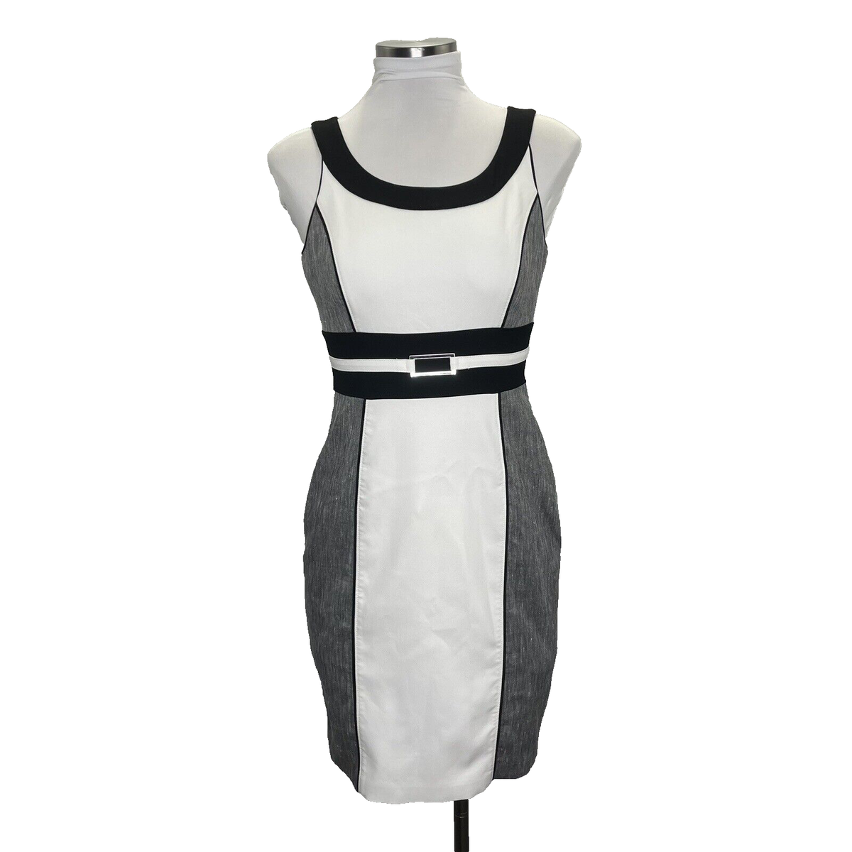WHITE HOUSE BLACK MARKET Women's Size Bodycon Sleeveless Cocktail Dress