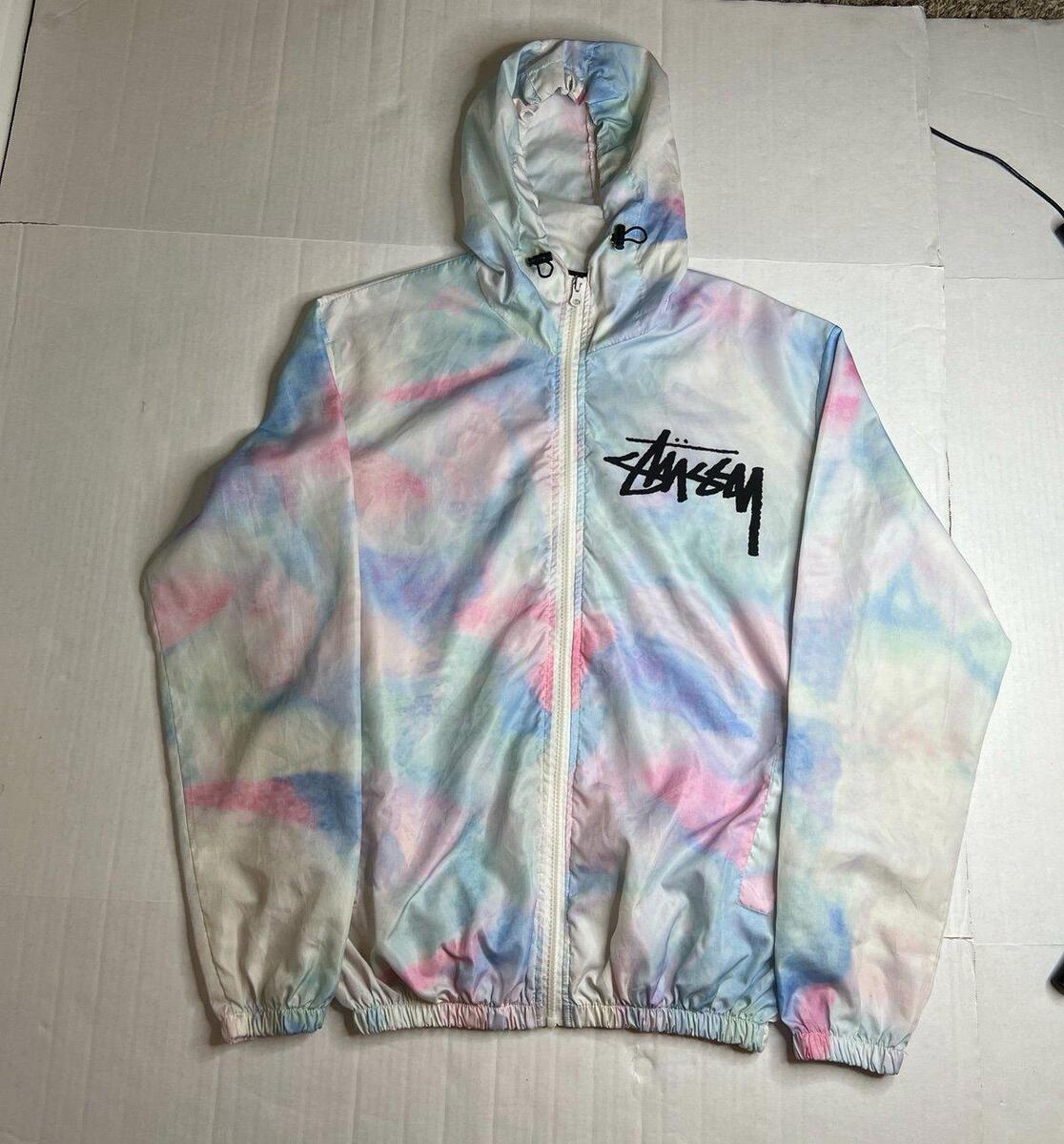 Stussy Windbreaker Tye Dye Jacket - Size XXL | eBay Stussy Windbreaker Tye Dye Jacket - Size XXL | eBay