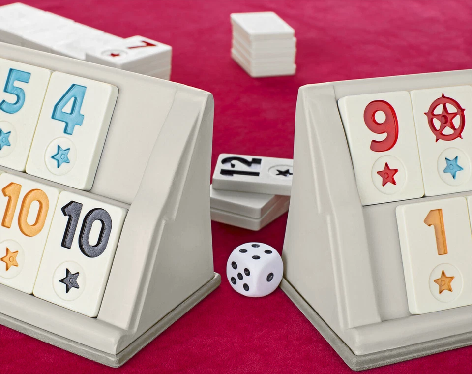 Original Rummy / Okey from Plastic with Melamine Stones Plastic Okey Set / Flash - Image 4 of 4