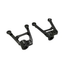 RC Hop Ups CNC Aluminum Rear Shock Tower Set 2  Black for Axial SCX10 II