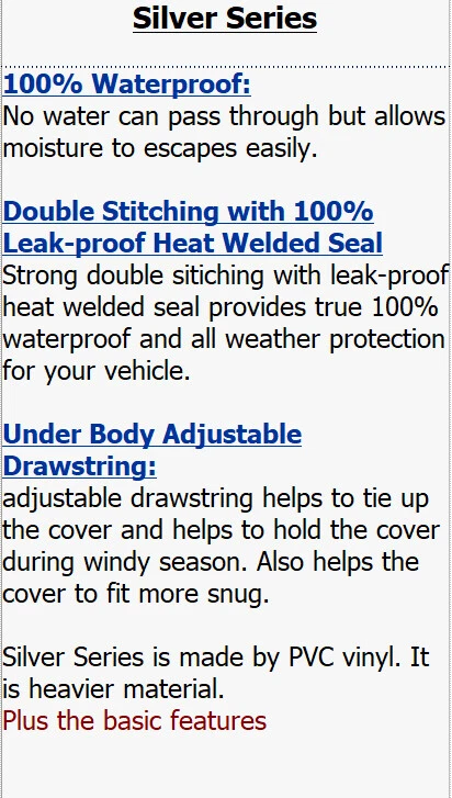 Car Cover 1998 1999 2000 2001 2002 2003 2004 Ford Focus Hatchback - Image 4 of 4