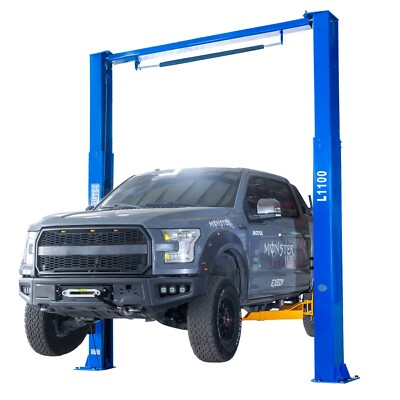 XK L1100 110V Car Lift 10,000lbs Capacity 110V with 2 Post Auto Truck Hoist Tool