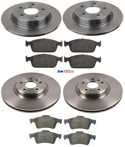 R1 Concepts Kit Freni Completo - Rotori E Pastiglie Anteriori/Posteriori OEp