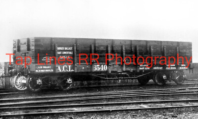 Atlantic Coast Line #6540 Roger Ballast Car AC&F Builders Neu 5x8 Foto
