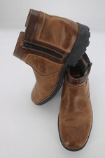 RIEKER Men's Sz 9.5US/43EU "Ron 83" Winter Boot Brown Double Zip