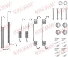 Quick Brake 105-0709 Accessory Kit, Brake Shoes Rear Axle for Opel Vauxhall