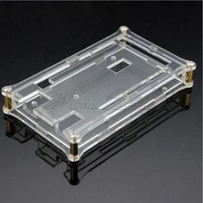 New Clear Acrylic Enclosure Transparent Case with Screws for Arduino Mega2560 R3