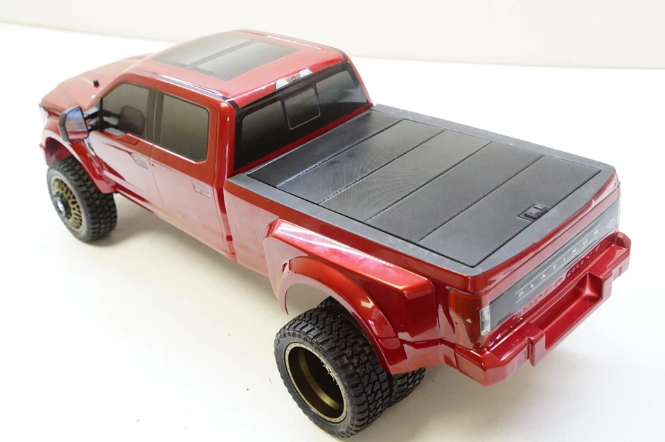 CEN F450 Upgrade Truck Long Bed Tonneau Cover Bed Cap + Tool Box / Headache OPTN - Image 2 of 4