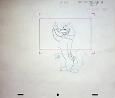 Loopy De Loop 1963 JERRY EISENBERG Hand-Drawn Production Pencil Layout