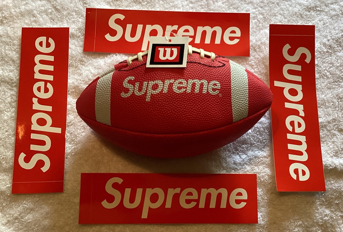 Supreme Wilson American Mini Football Red with Tags Fw10 | eBay Supreme Wilson American Mini Football Red with Tags Fw10 | eBay
