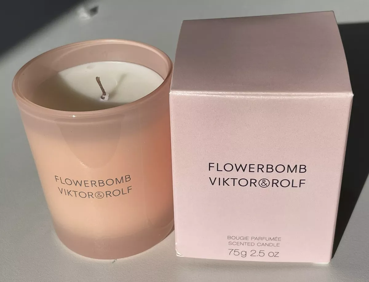 Viktor Rolf Flowerbomb 2.5 oz 75 g Perfumed Scented Candle New and Boxed