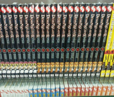 Demon Slayer Kimetsu No Yaiba Manga Vol. 1-23 Complete English