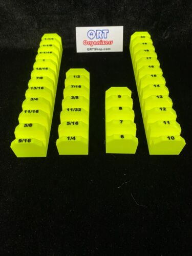 QRT NON Magnetic Slanted Wrench Organizer Racks - Picture 3 of 15