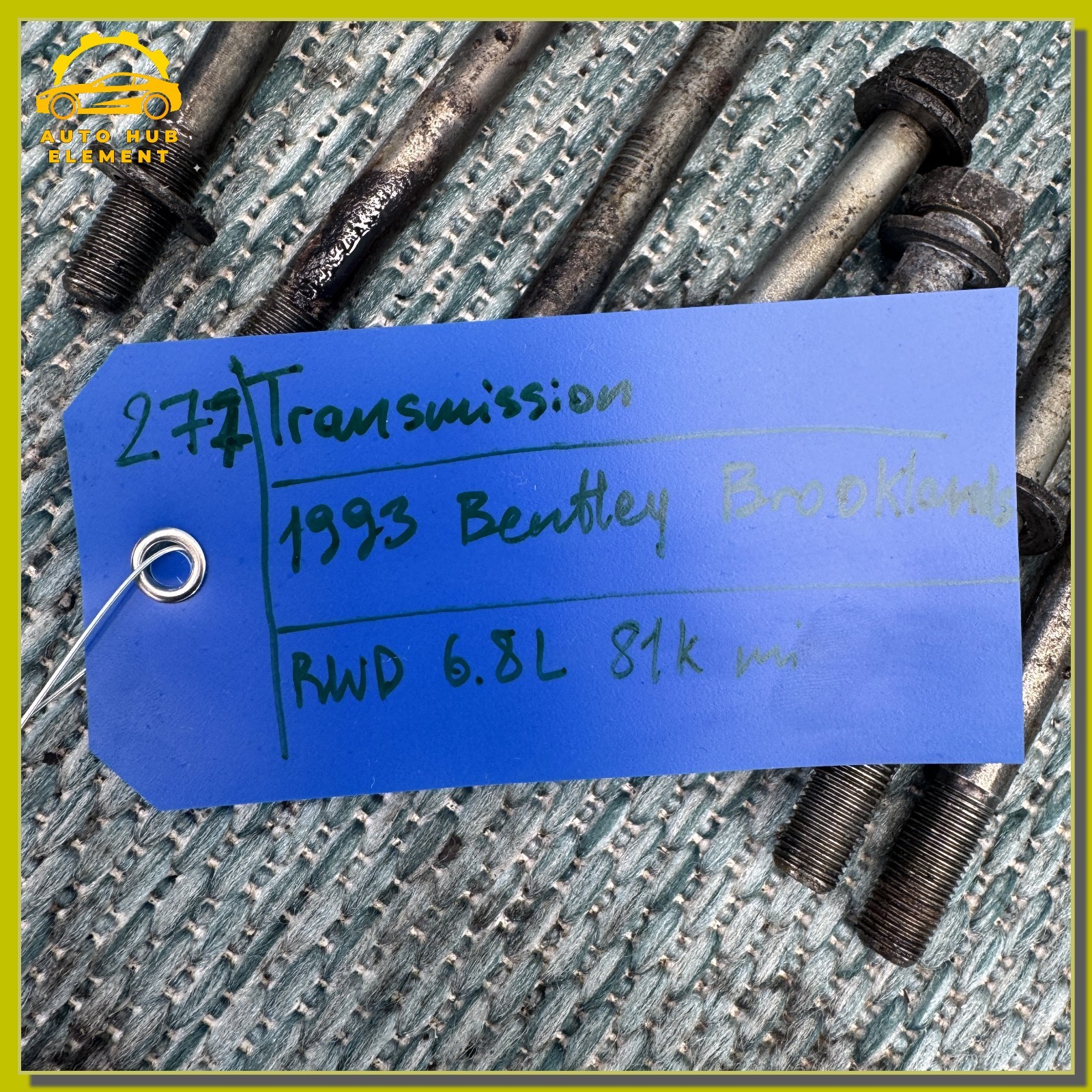 Bentley Brooklands Turbo 1992-1998 Transmission