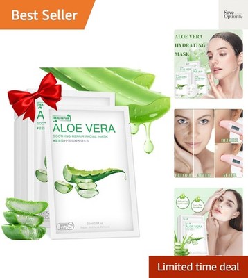 Aloe Vera Face Mask,Hydrating Face Masks Skincare For Dry, Oily,Sensitive Ski...