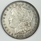 1893-P $1 Morgan Dollar 90% Silver Philadelphia US Coin - KEY DATE!