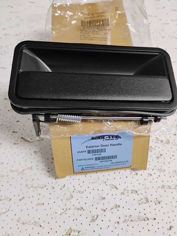 Manija de puerta trasera exterior DS (DERECHA) SUV tamaño completo GM 1992-2000 GM1520104 Foto 3 de 3